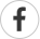 A lowercase "f" in dark gray is presented inside a white circle. The "f" is centered within the circle.